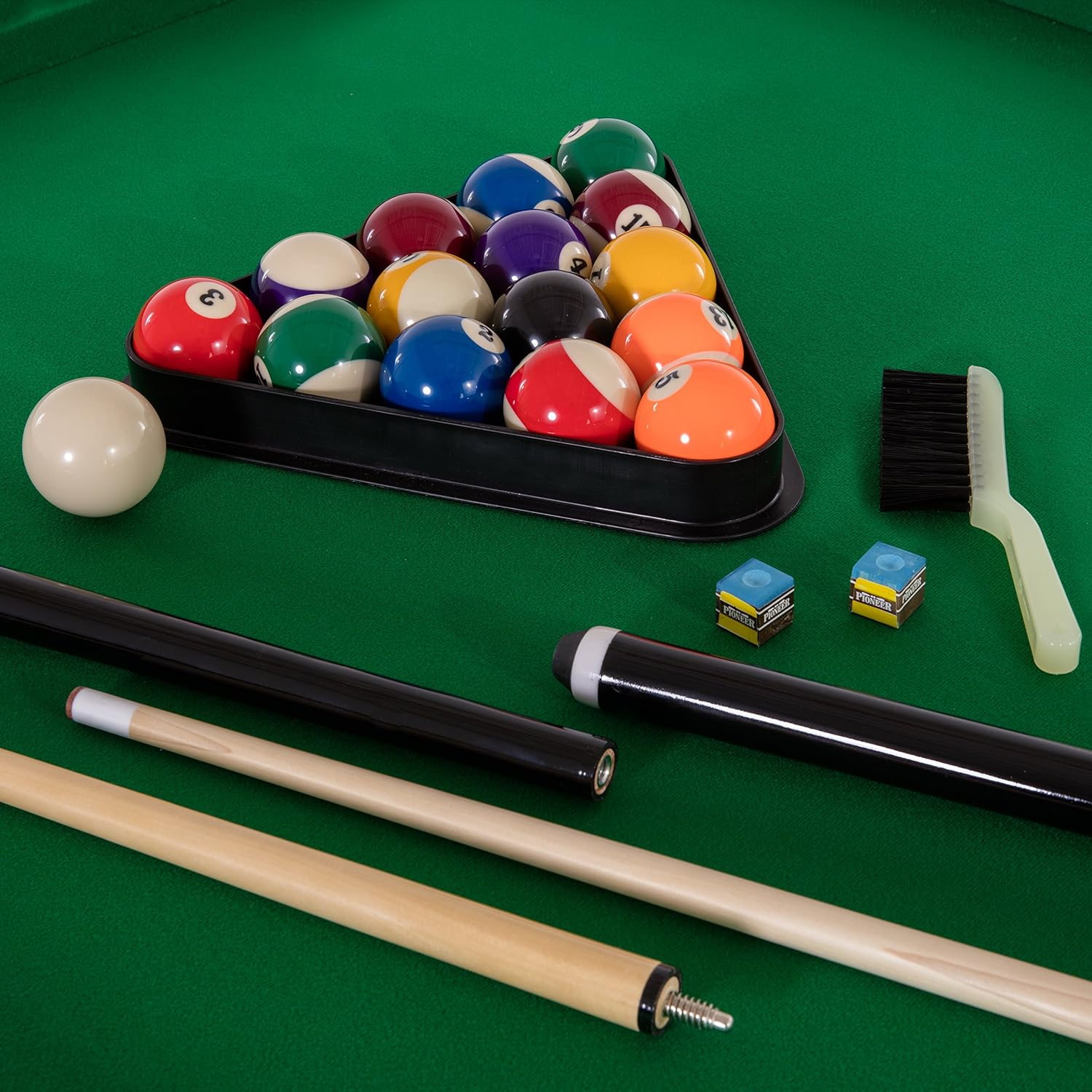 Triumph 3-in-1 7' Rotating Swivel Multigame Table - Air Hockey, Pool, & Table Tennis- $500