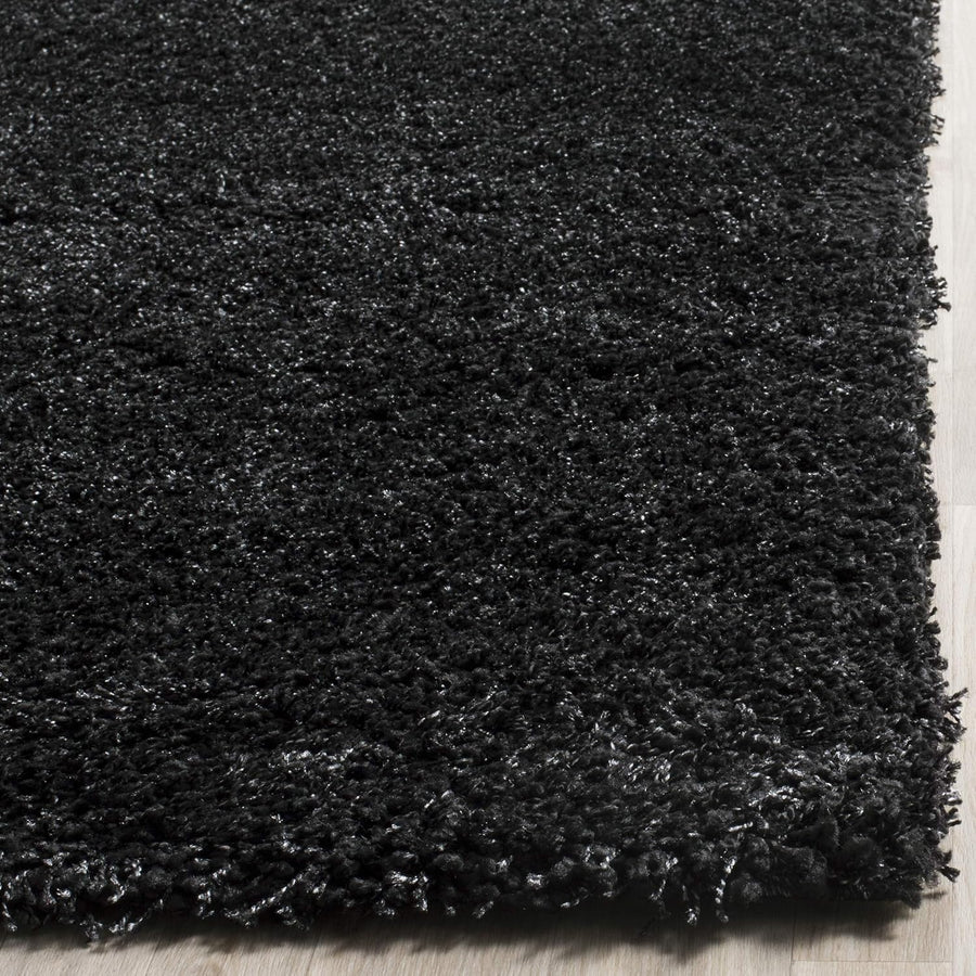 SAFAVIEH California Shag Collection X-Large Area Rug - 11' x 15', Black - $235