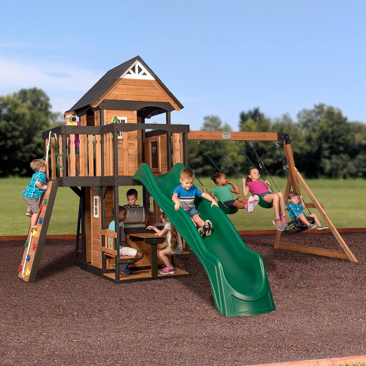 Swing set no slide online