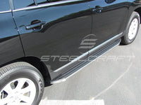 Steelcraft Black with Stainless Trim Running Boards for 2014-2017 Toyota Highlander-$145