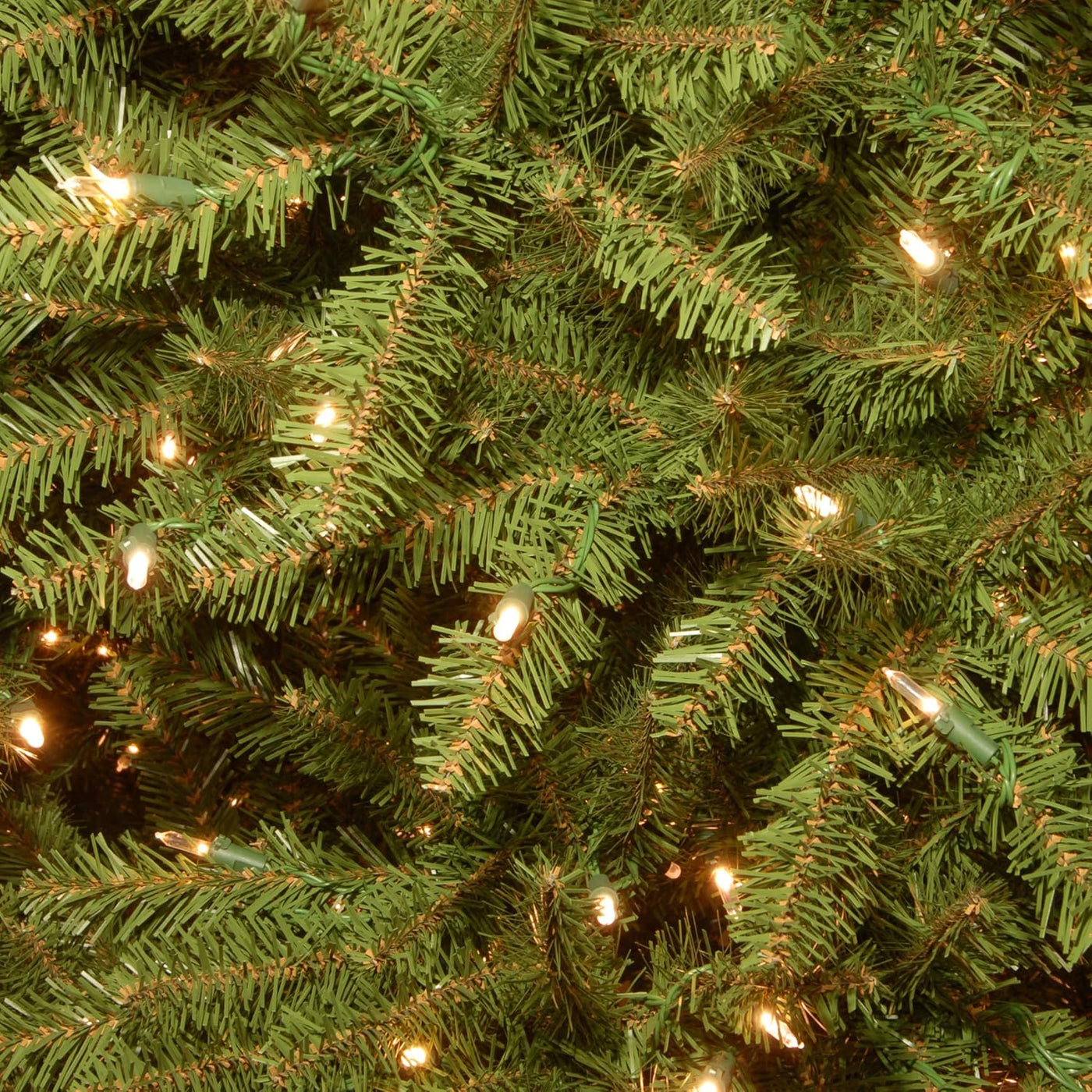 National Tree Company Pre-Lit Artificial Full Christmas Tree, Green, 9 Feet - $260