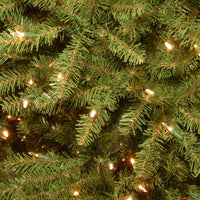 National Tree Company Pre-Lit Artificial Full Christmas Tree, Green, 9 Feet - $260