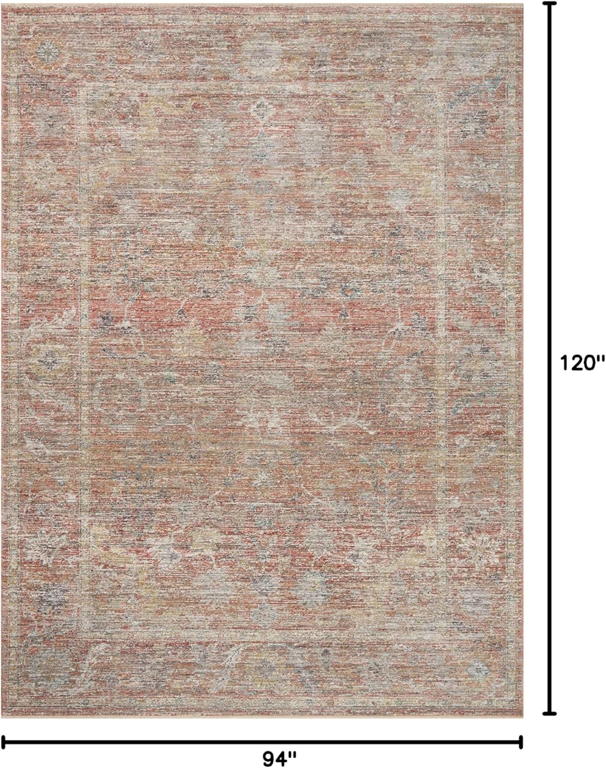 Loloi Magnolia Home by Joanna Gaines x Millie Sunset/Multi 7'-10" x 10' Area Rug - $170