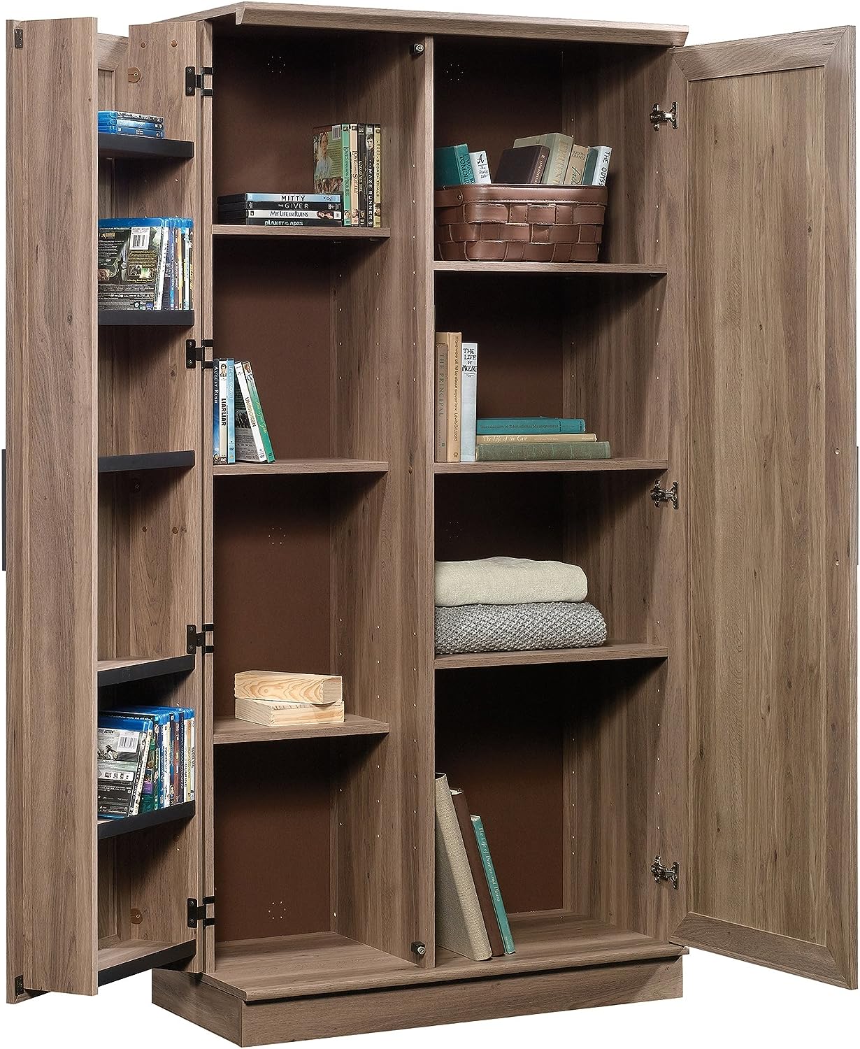 Sauder HomePlus Collection Storage Cabinet, Salt Oak finish - $260