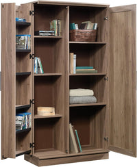 Sauder HomePlus Collection Storage Cabinet, Salt Oak finish - $260