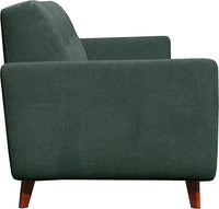 Amazon Brand – Rivet Sloane Mid-Century Modern Sofa Couch, Emerald Green - $800