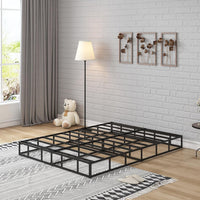 Full Size Box Spring with Fabric Cover Set,7 Inch High Profile Full Box Spring - $40