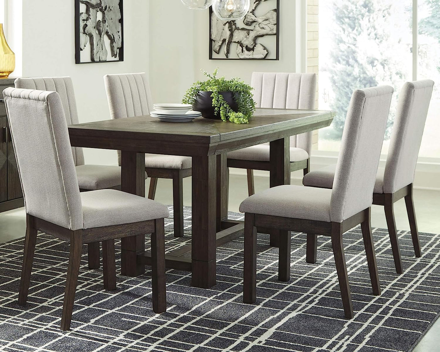 Signature Design by Ashley Dellbeck Casual Rectangular Dining Extension Table - $410