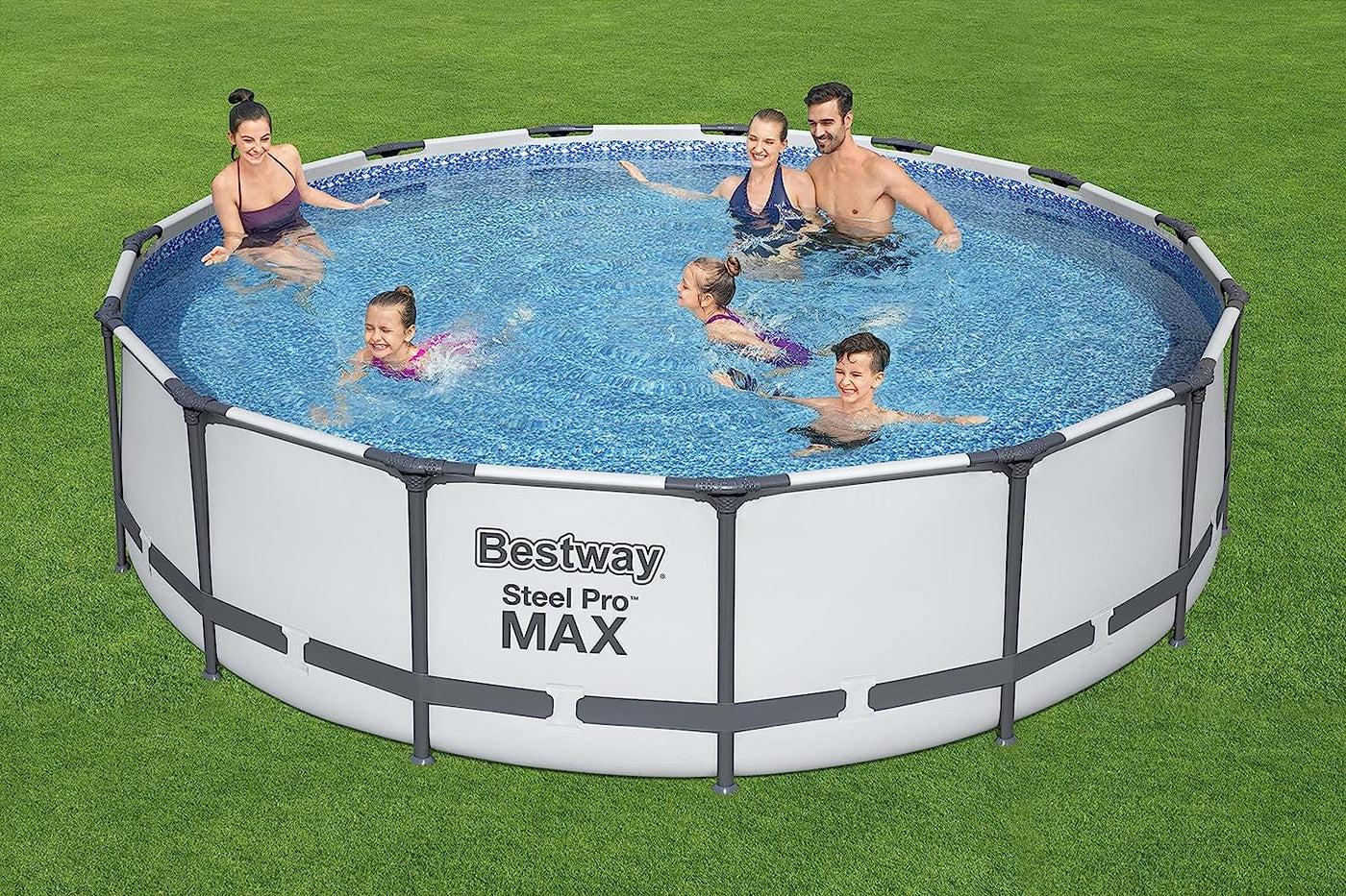 Bestway: Steel Pro MAX 15' X 42" Above Ground Pool Set - 3955 Gallon - $225