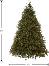 National Tree Company 'Feel Real' Pre-lit Artificial Christmas Tree - 7.5 ft - $360