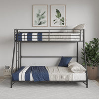 DHP Daven Easy Assembly Metal Bunk Bed for Kids, Teens and Adults, with Ladder - $180