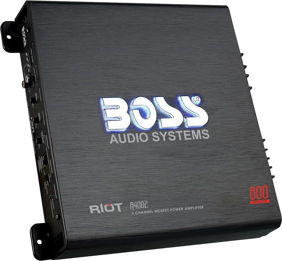 BOSS Audio Systems R4002 Riot Series Car Audio Stereo Amplifier - $50