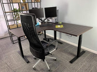 VWINDESK VJ301 L Shaped Electric Height Adjustable Standing Corner Desk Frame - $320