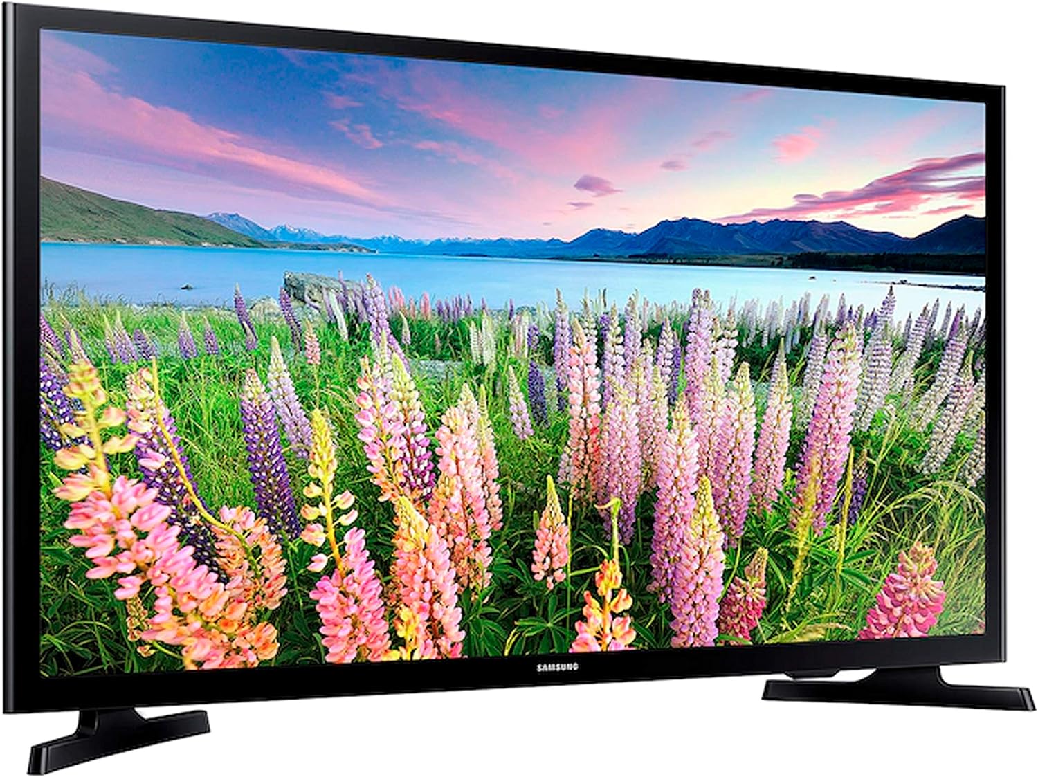 SAMSUNG 40-inch Class LED Smart FHD TV 1080P (UN40N5200AFXZA, 2019 Model), Black - $190