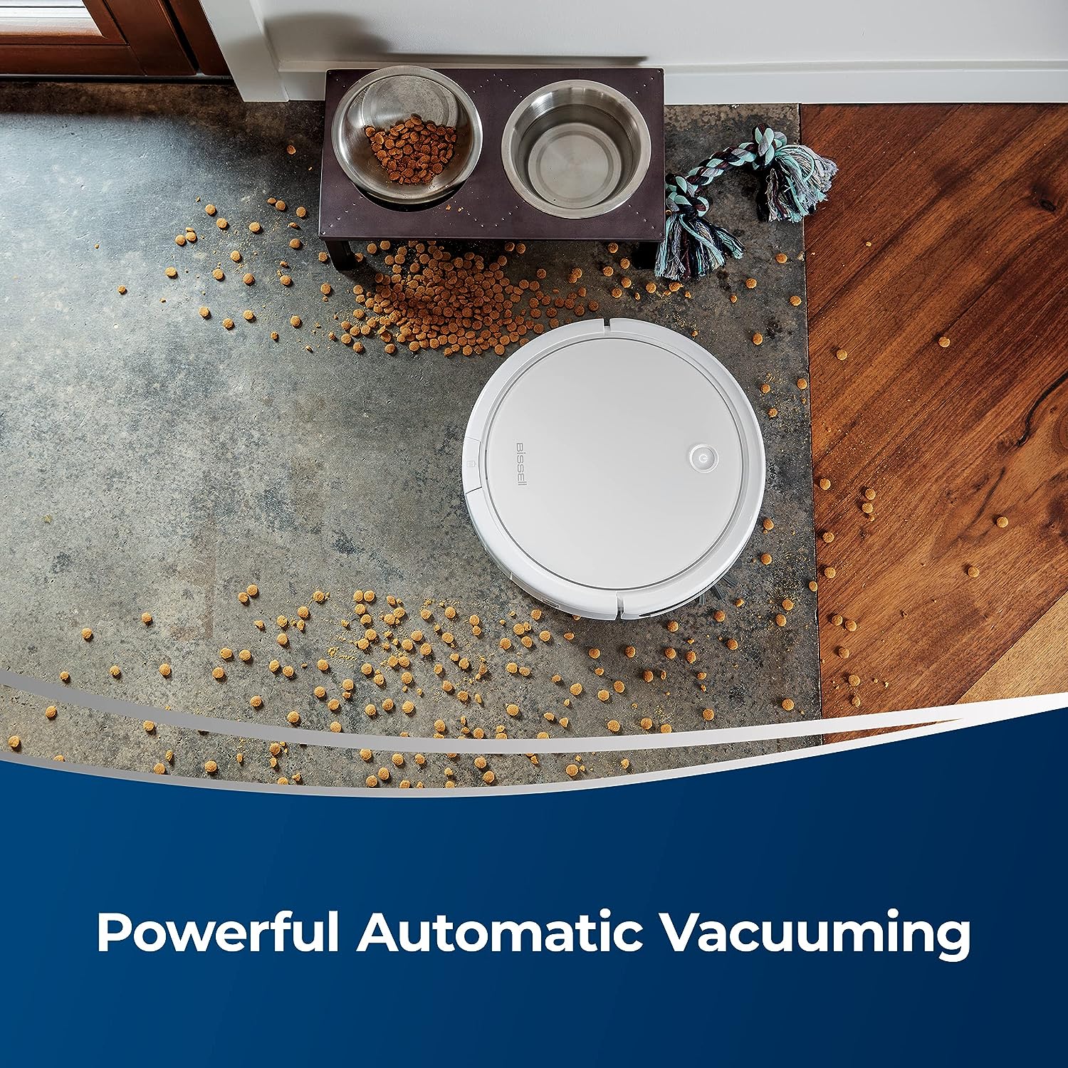 Bissell SpinWave Hard Floor Expert Pet Robot, 2-in-1 Wet Mop and Dry Robot Vacuum - $240