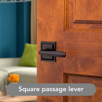 Baldwin Torrey, Interior Passage Door Reversible Lever, in Venetian Bronze - $30