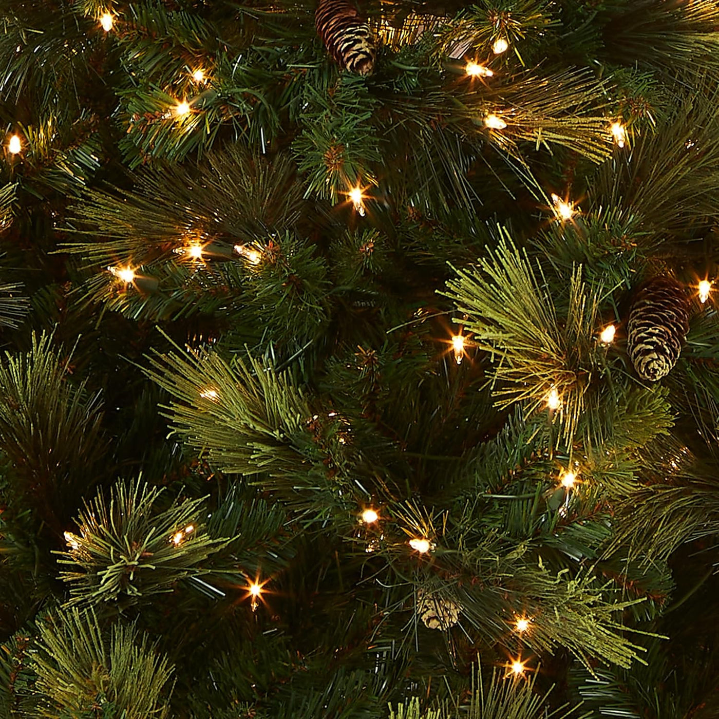 National Tree Company Carolina Pine 7.5 Foot Artificial Prelit Christmas Tree - $185