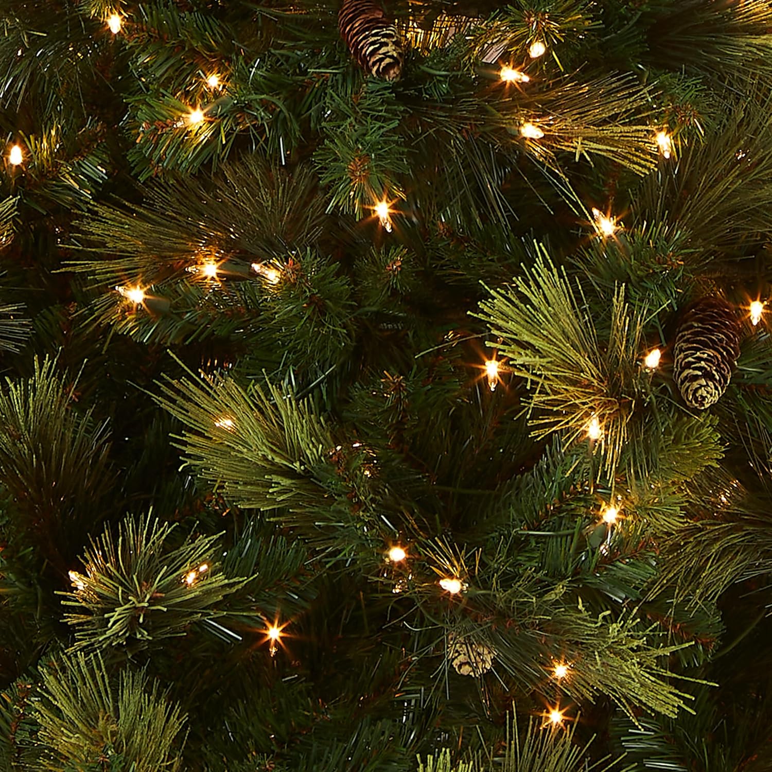 National Tree Company Carolina Pine 7.5 Foot Artificial Prelit Christmas Tree - $185