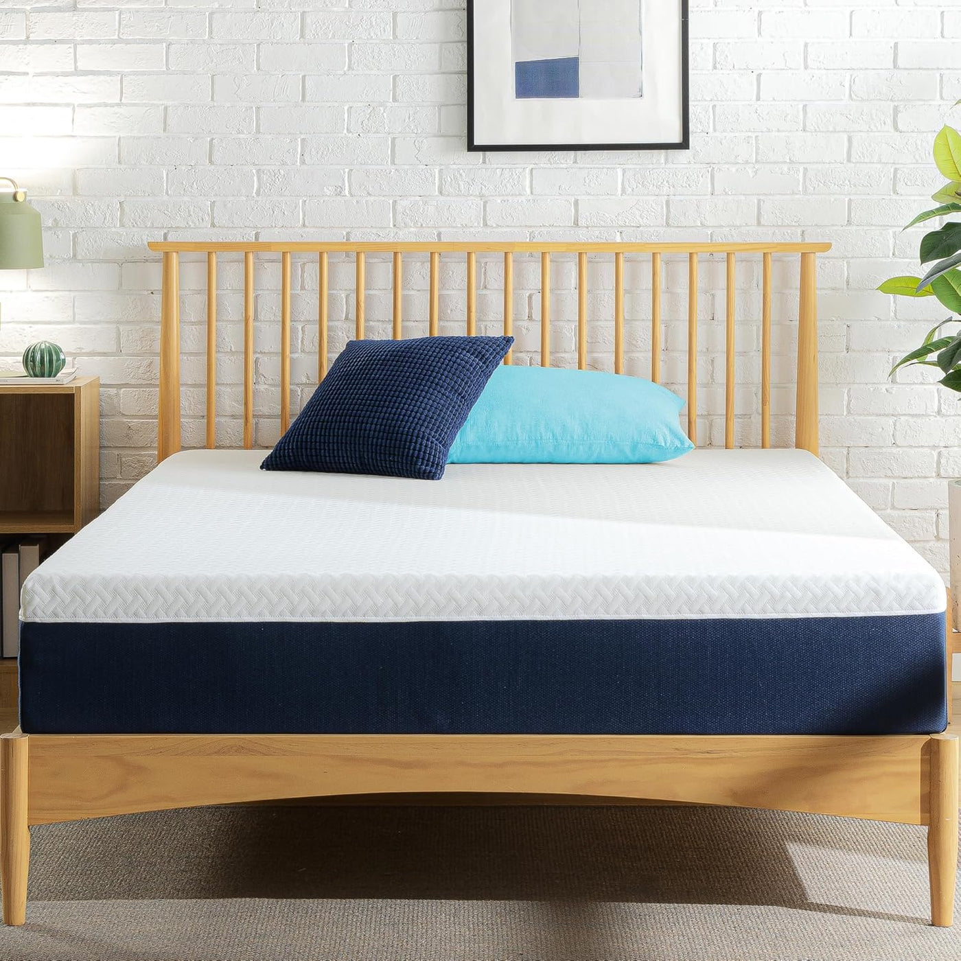 ZINUS 10 Inch Cooling Comfort Hybrid Mattress [New Version], Full - $120