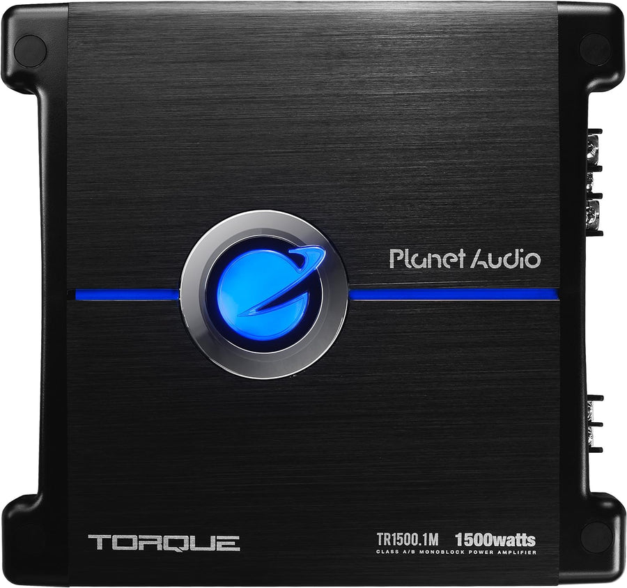 Planet Audio TR1500.1M Monoblock Car Amplifier - 1500 W, MOSFET, For Subwoofers - $85