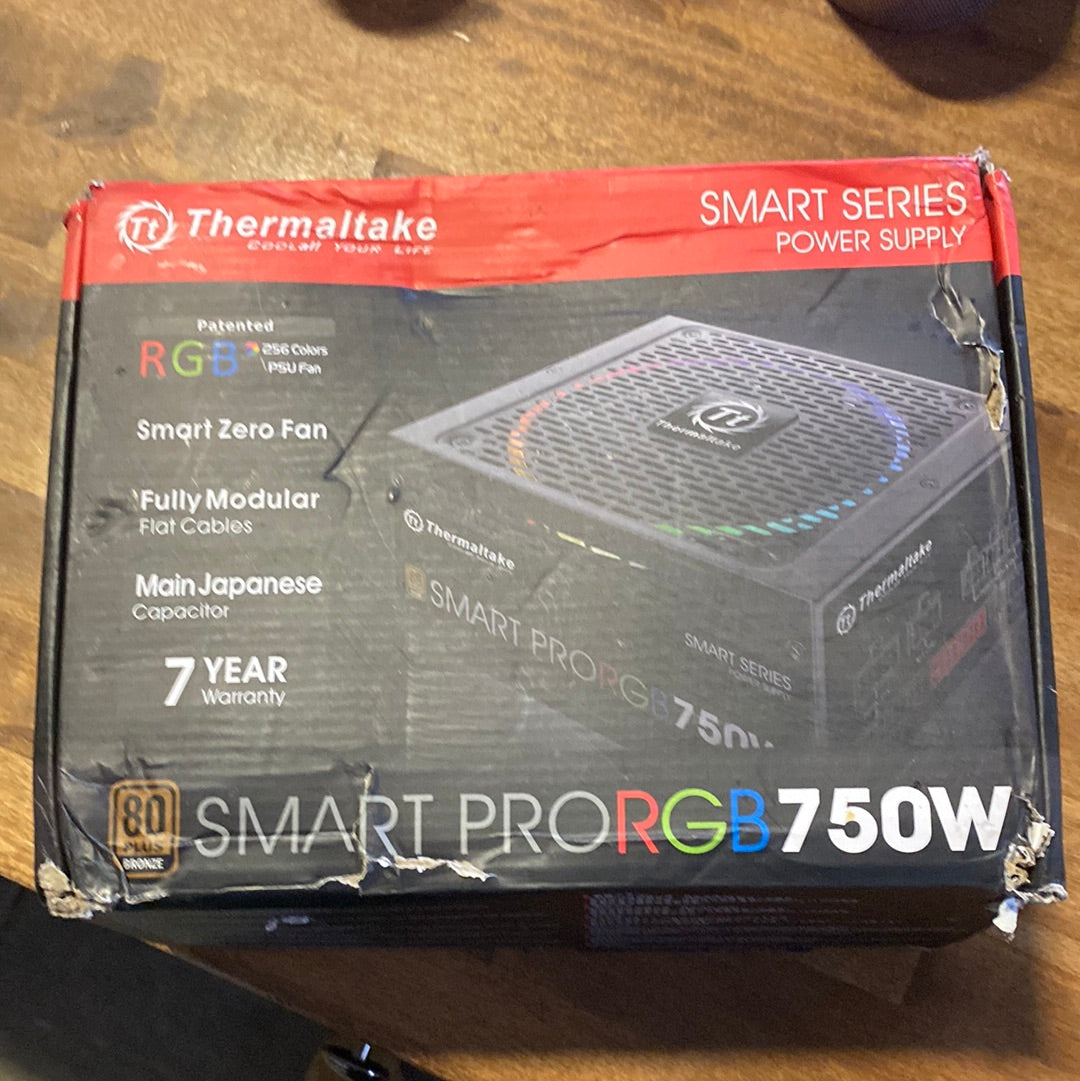 Thermaltake Smart Pro RGB 750W 80+ Bronze - $80