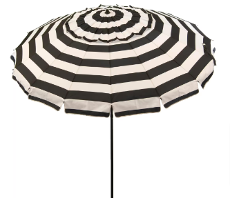 DestinationGear 8 ft. Deluxe Aluminum Drape Patio and Beach Umbrella - $70