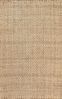 JONATHAN Y Hand Woven Boucle Chunky Jute Indoor Area-Rug, 8 X 10, Natural Color - $125