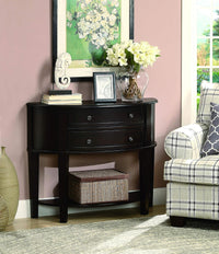 Coaster Home Furnishings Demilune Entry Sofa Table Cappuccino 950156 - $145