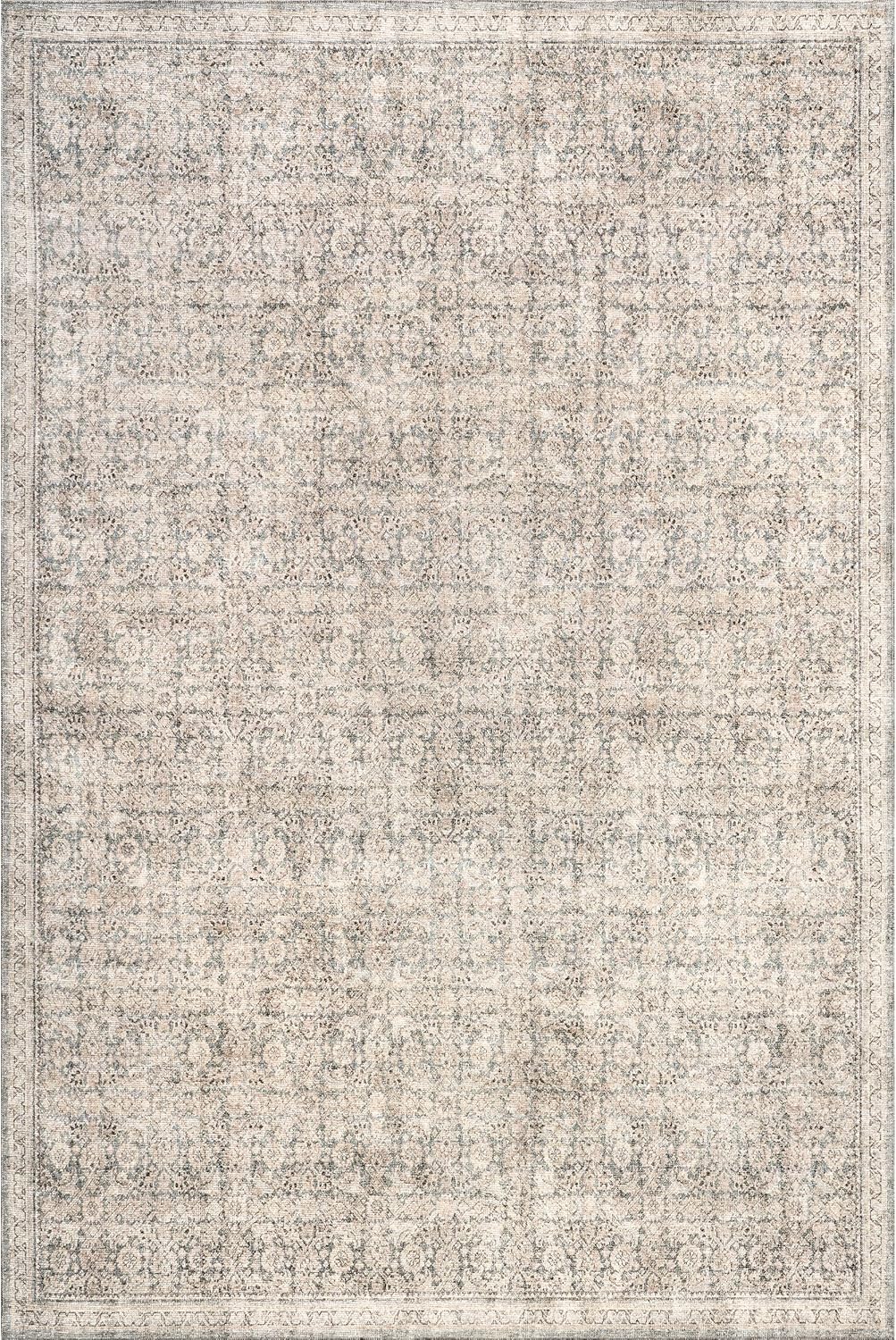 nuLOOM Hillstone Collection 7' x 9' Area Rug, Easy to Clean - $40