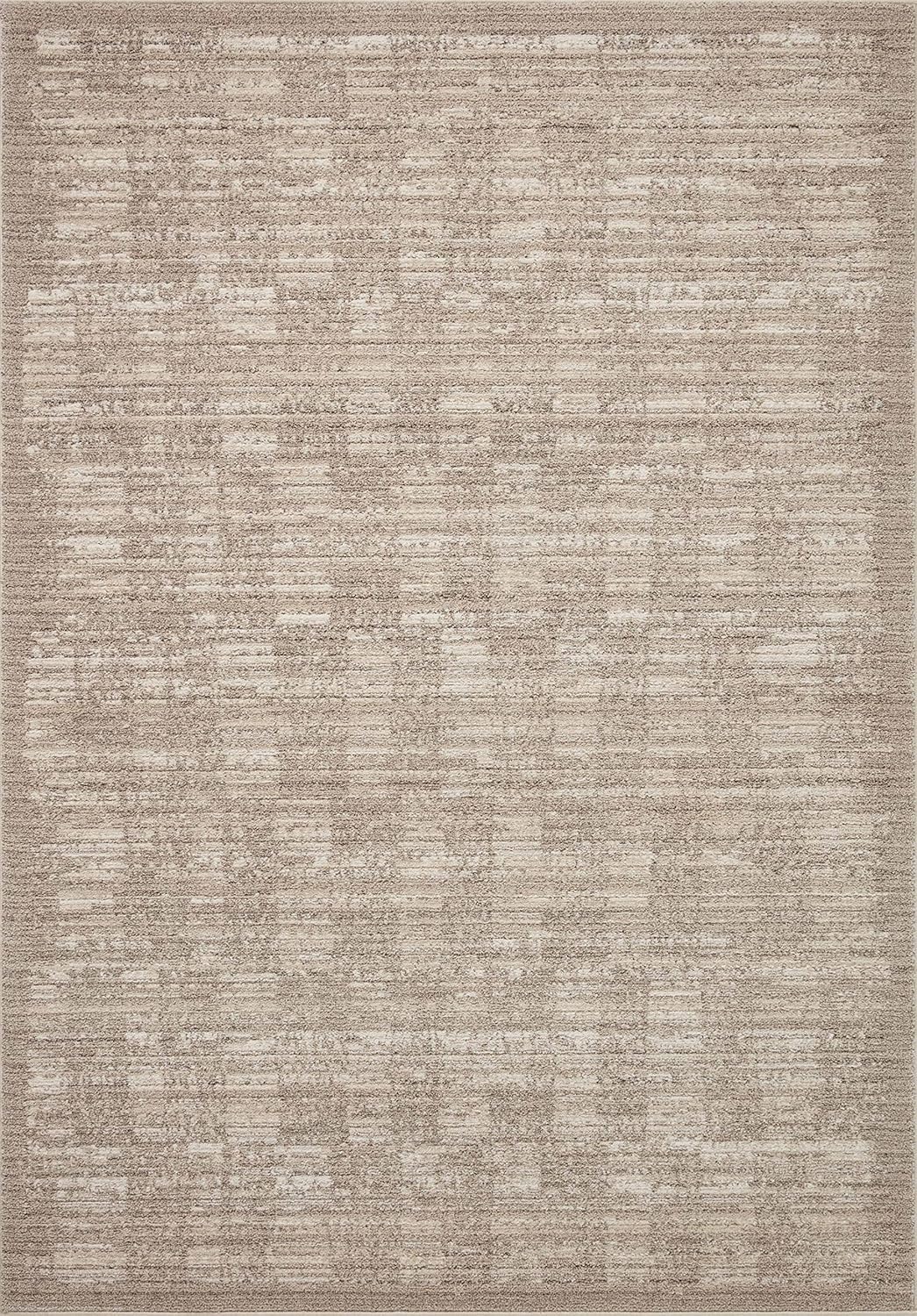 Loloi II Darby Collection DAR-07 Pebble/Sand 6'-7" x 9'-3" Area Rug - $90