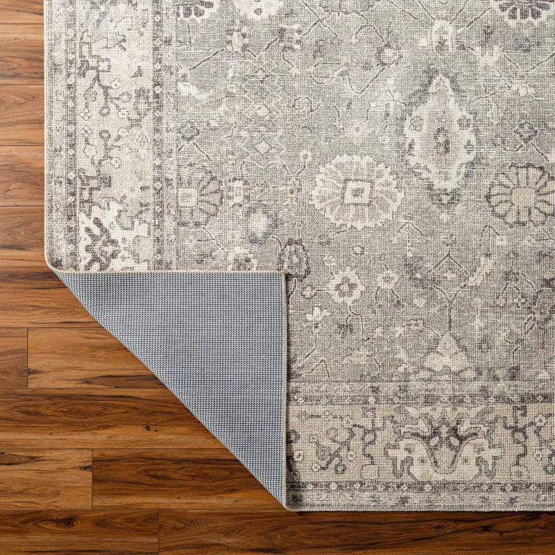 Becki Owens x Livabliss Davina Oriental Gray Area Rug, 7’10”x10’ - $235