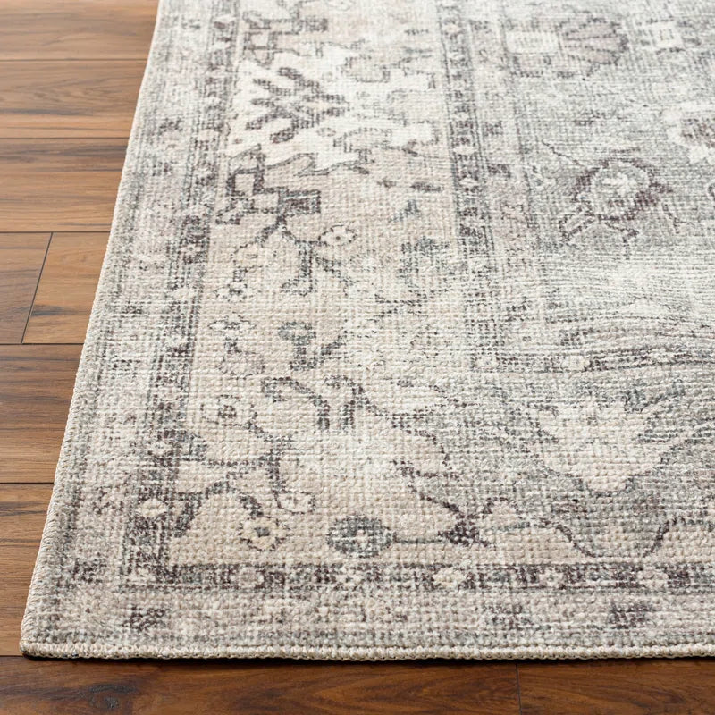 Becki Owens x Livabliss Davina Oriental Gray Area Rug, 7’10”x10’ - $235