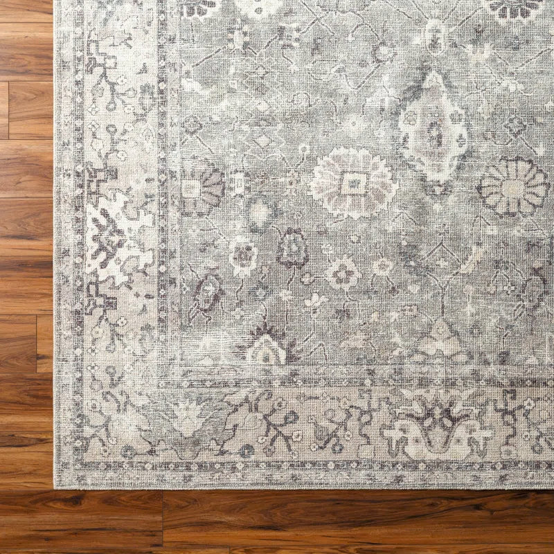 Becki Owens x Livabliss Davina Oriental Gray Area Rug, 7’10”x10’ - $235