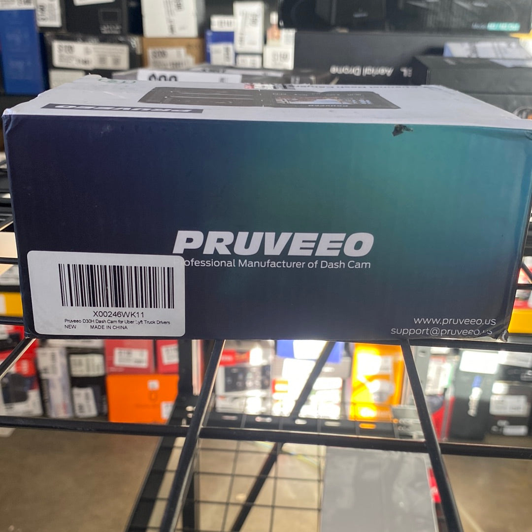 PRUVEEO Dash Cam, Front and Inside 1080P Dual FHD - $50