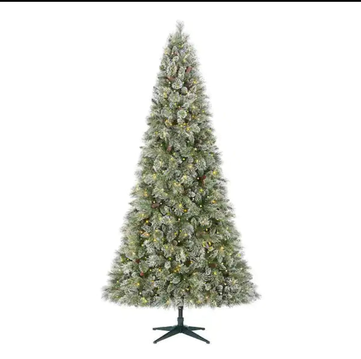 Home Accents Holiday 9 ft Sparkling Amelia Pine Christmas Tree - $230