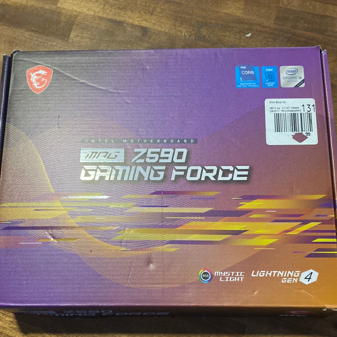 MPG MPG Z590 Gaming Force Gaming Motherboard - $200