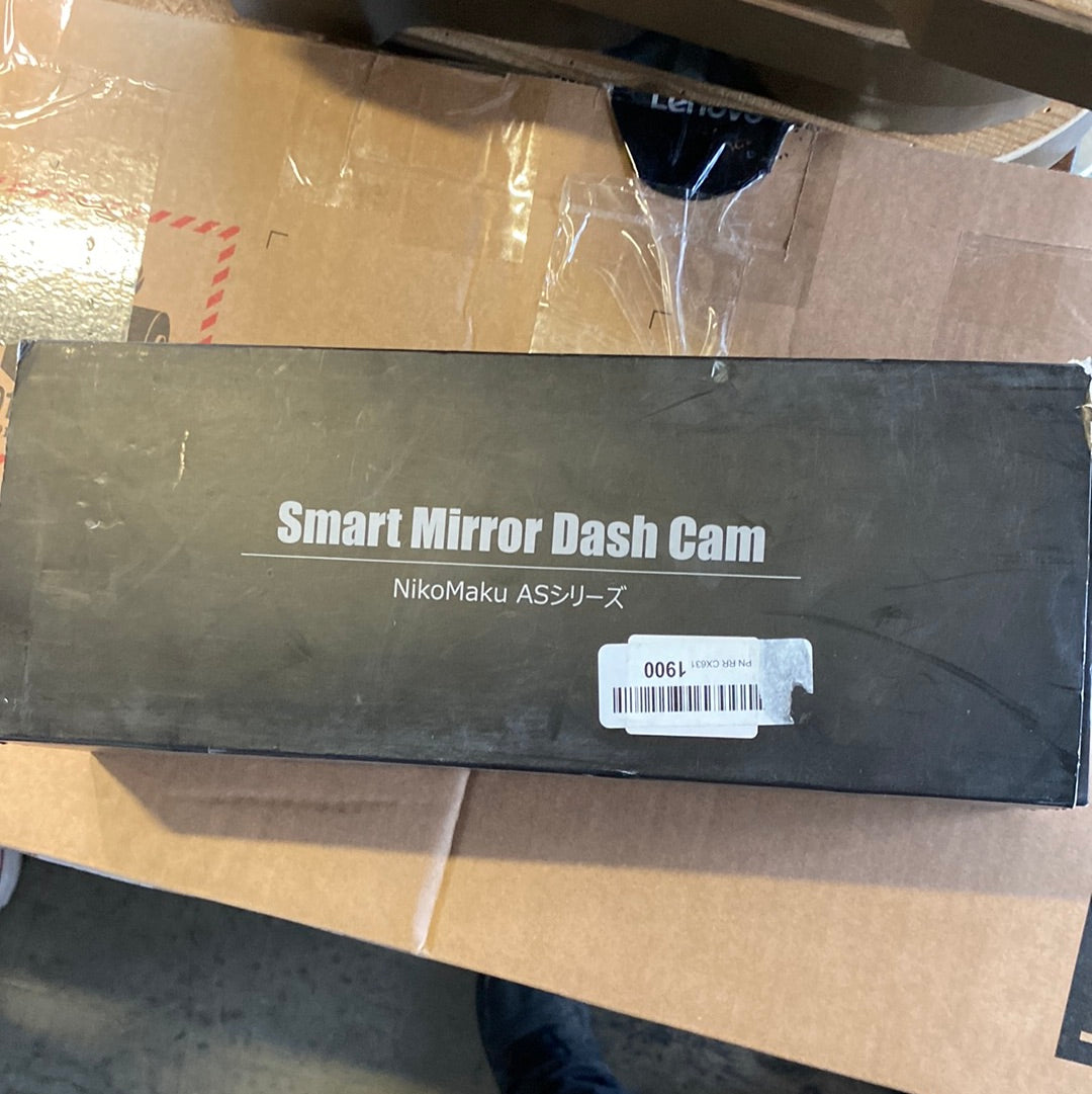 NikoMaku Mirror Dash Cam with Detached Front Camera - $115