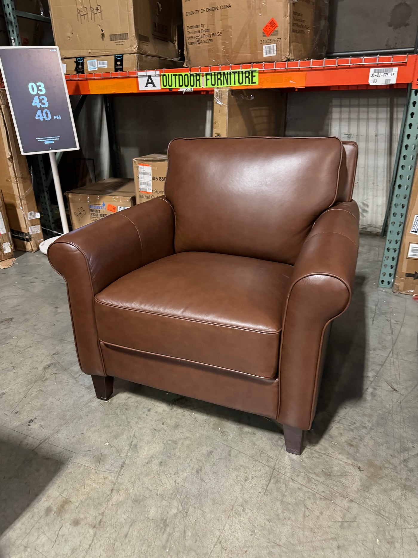 Brown Sofa & Chair Set (Out of Box) - $500