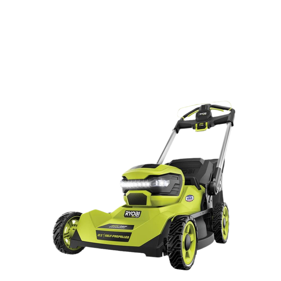 40V HP Brushless 21 in. Cordless Battery Walk Behind Self-Propelled Lawn Mower - $300