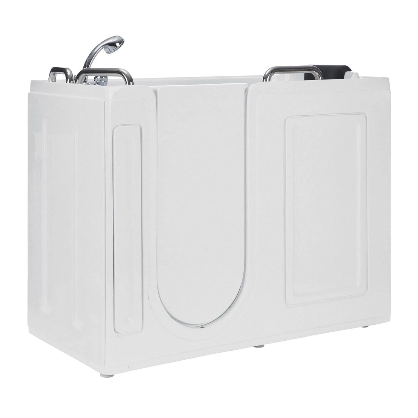 Empava 53 in. Left Drain Quick Fill Walk-In Whirlpool Bath Tub - $1620