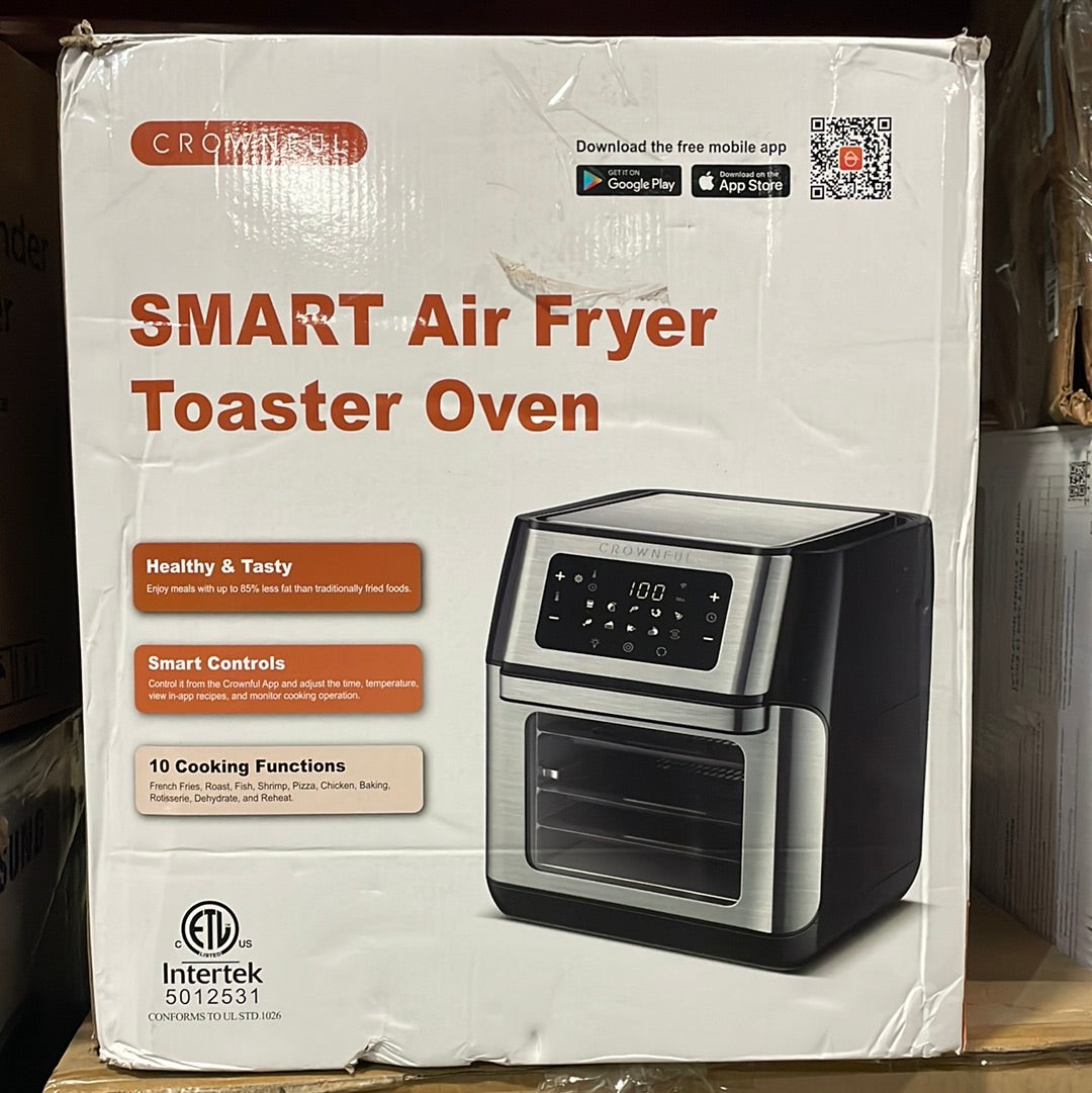 CROWNFUL Air Fryer Toaster Oven, 32 Quart Convection Roaster