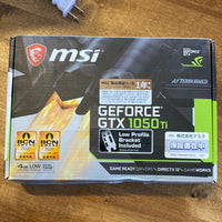 MSI GeForce GTX 1050 Ti - $140