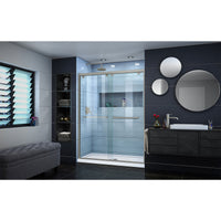 DreamLine Encore Bypass 56-60' x 76' Sliding Shower Door in Brushed Nickel - $555