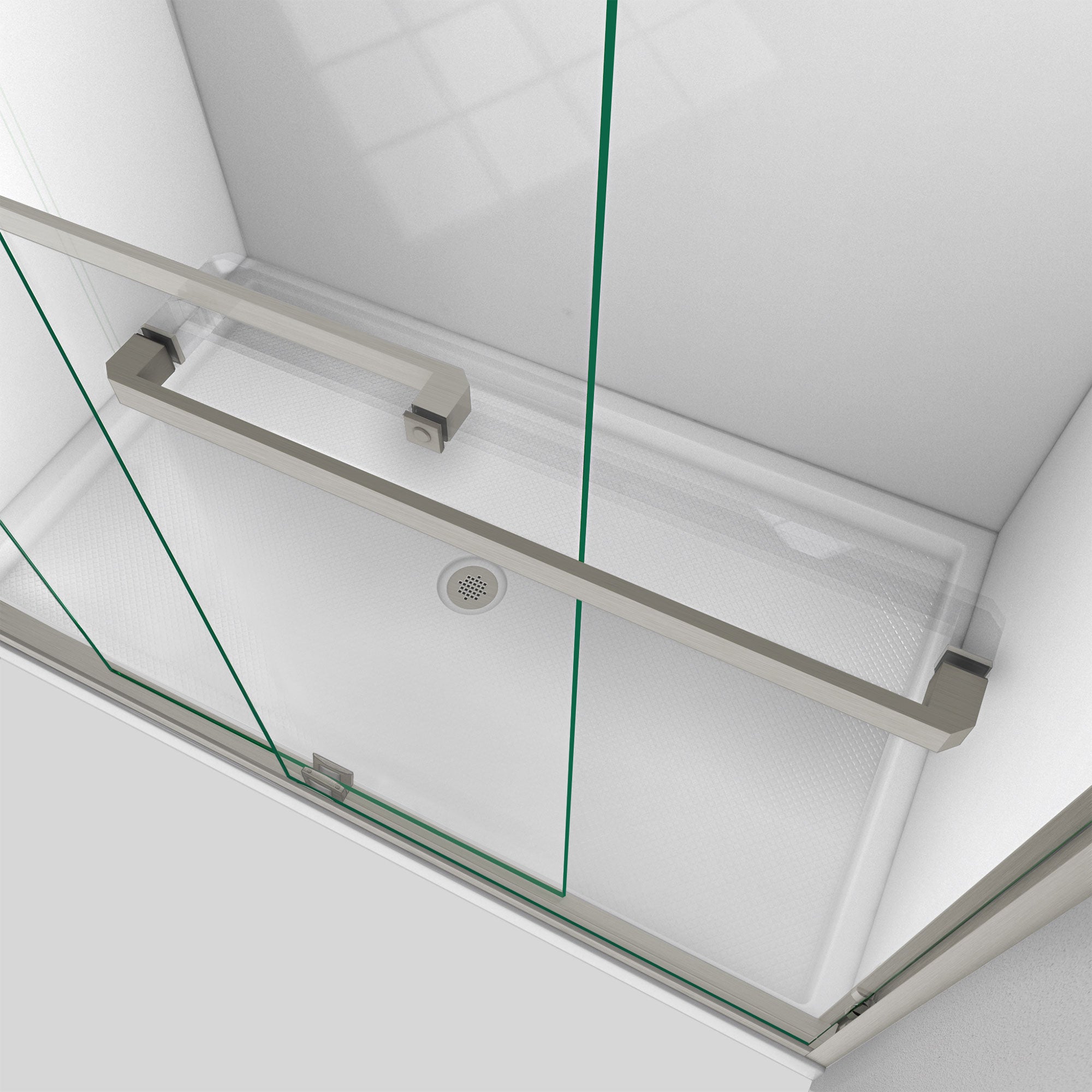DreamLine Encore Bypass 56-60' x 76' Sliding Shower Door in Brushed Nickel - $555