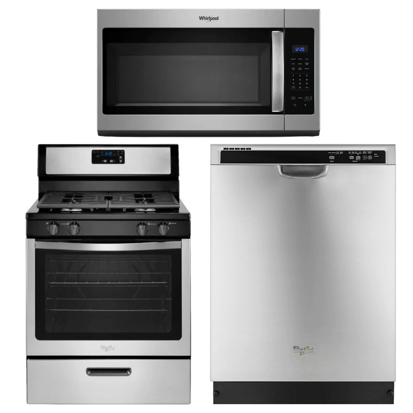 Whirlpool 1.7 Cu. ft. Stainless Over-the-range Microwave