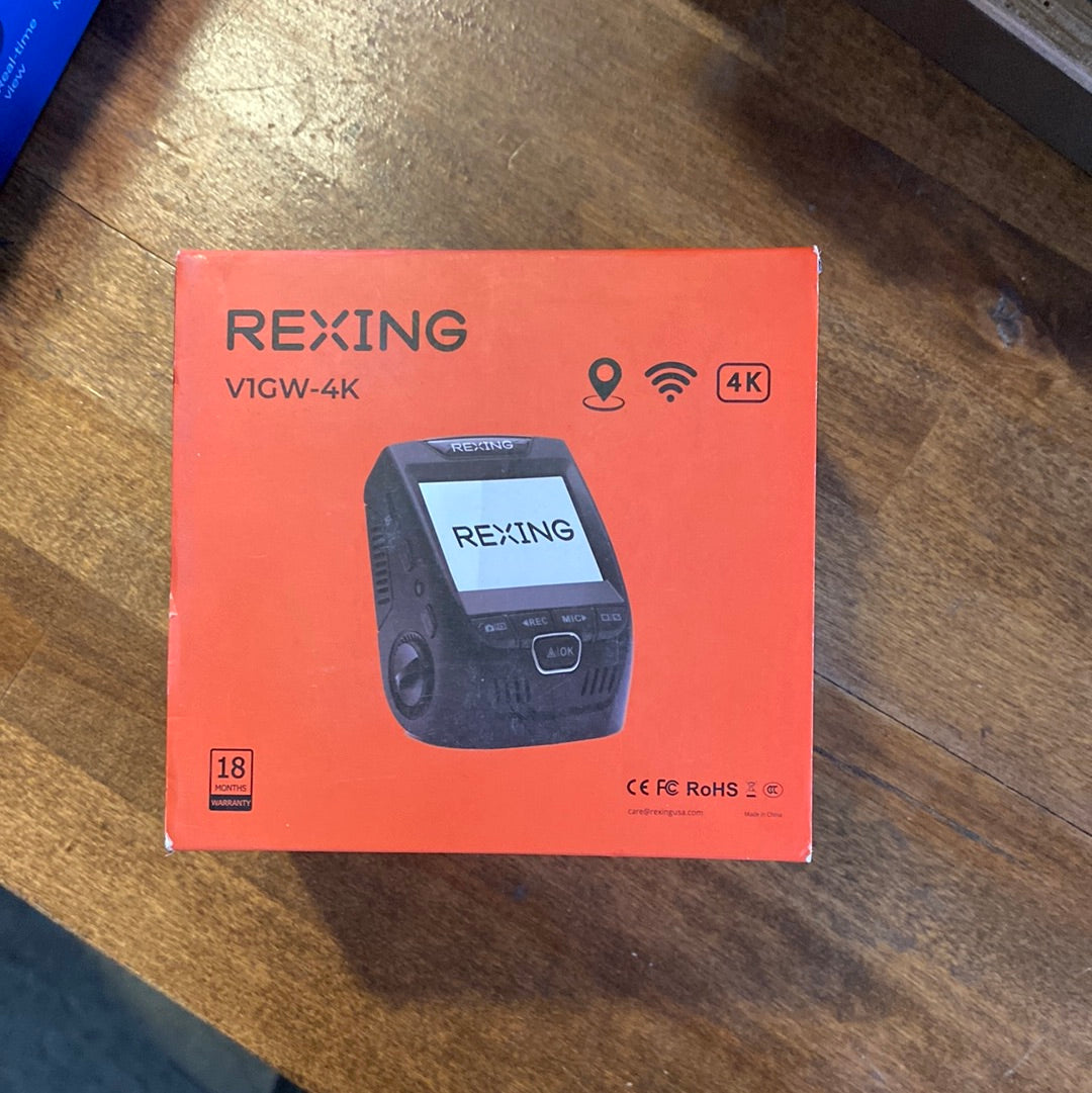 Rexing V1 3rd Generation 4K UHD WiFi Car Dash Cam 2.4" LCD - $105
