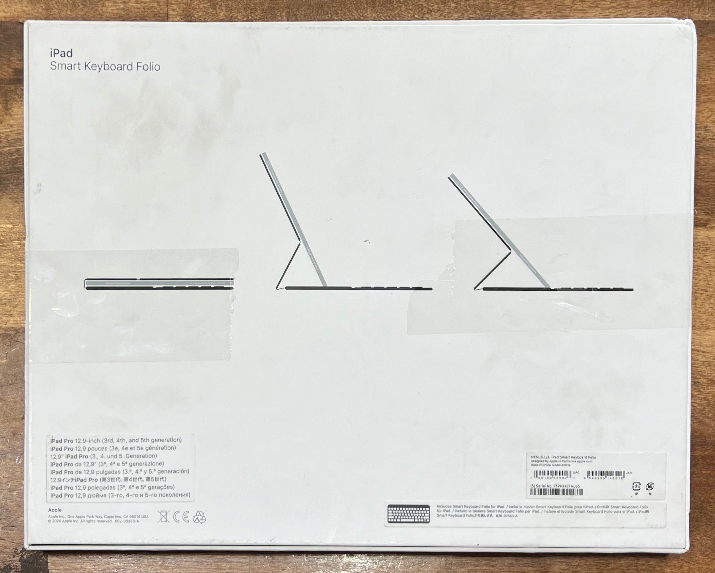 Apple Smart Keyboard Folio: iPad Keyboard case for iPad Pro 12.9‑inch - $130