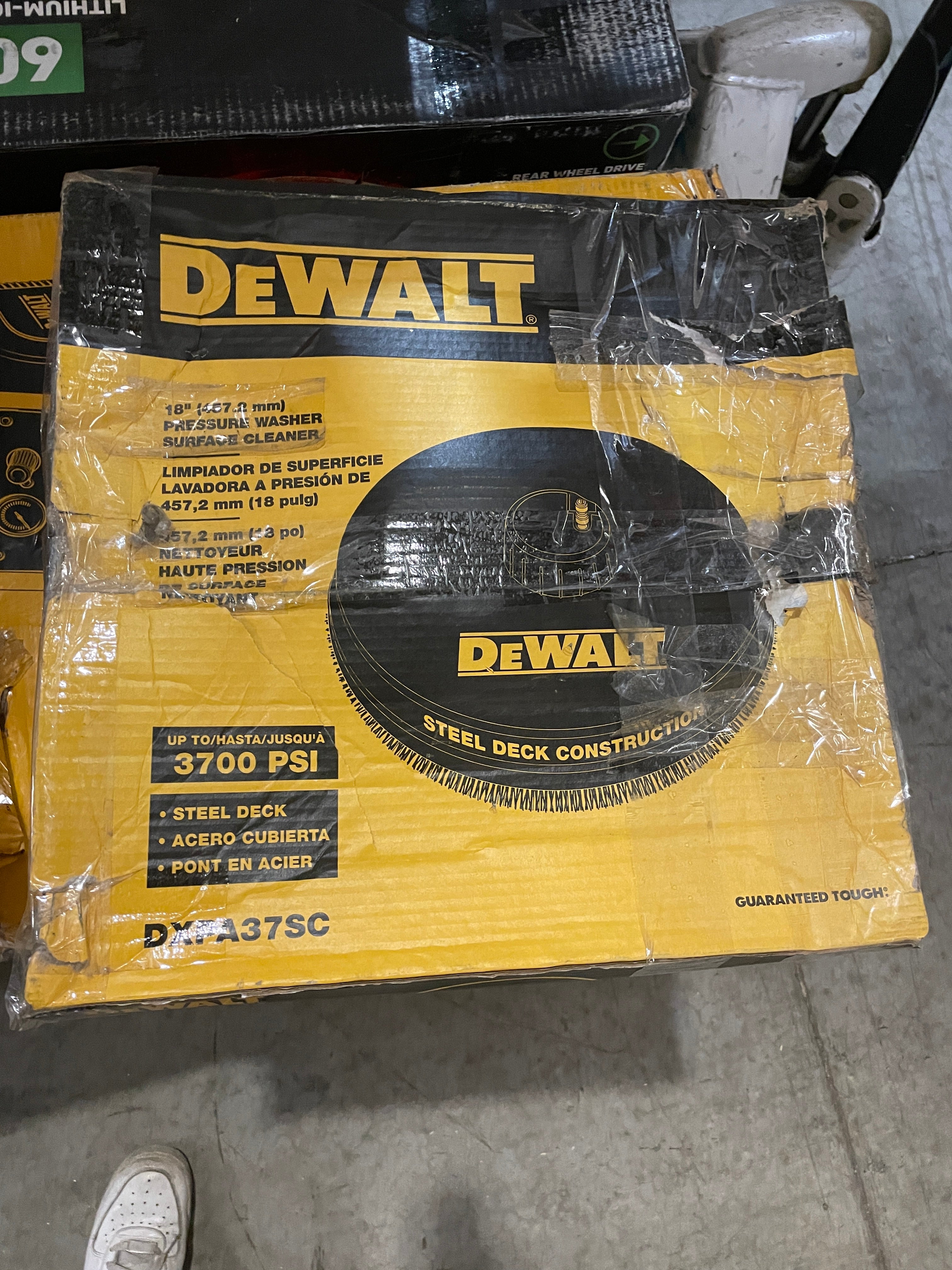DEWALT  Universal 18 in. Surface Cleaner for Cold Water Pressure Washers - $100