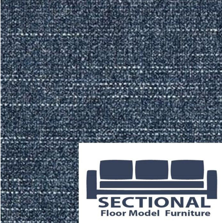 Cover: Side, Standard - Vintage Blue Chenille - Floor Model