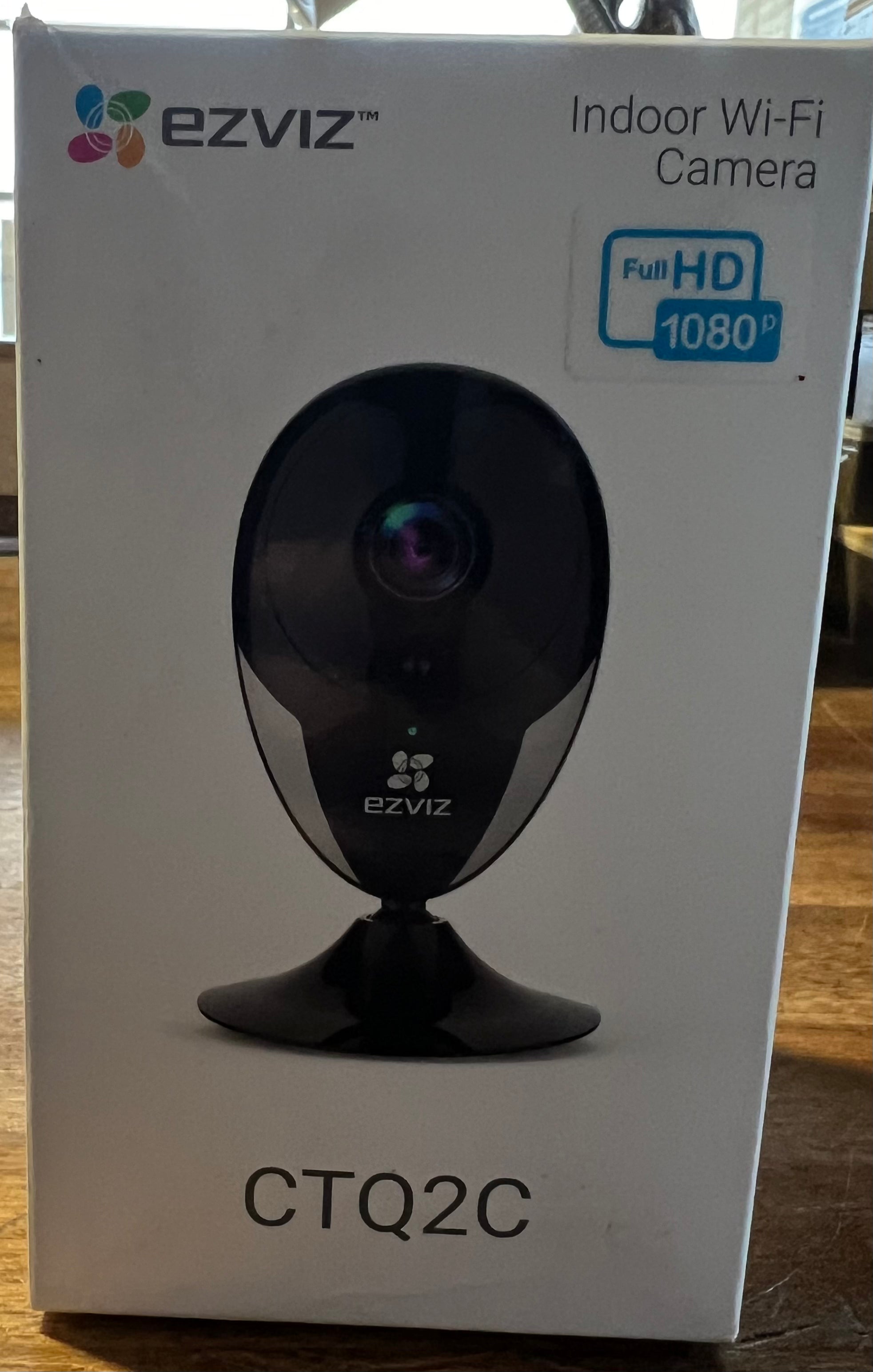 EZVIZ Indoor Security Camera CTQ2C (BLACK) - $40
